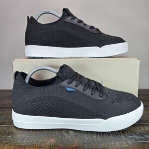 Vessi Weekend 1.5 Sneaker Mens Size 9 Waterproof Shoes Asphalt Black White